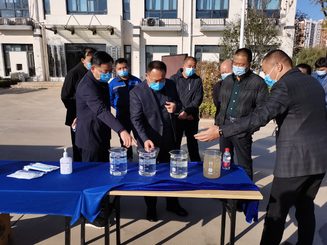 新郑市人大常委会调研节水城市创建工作