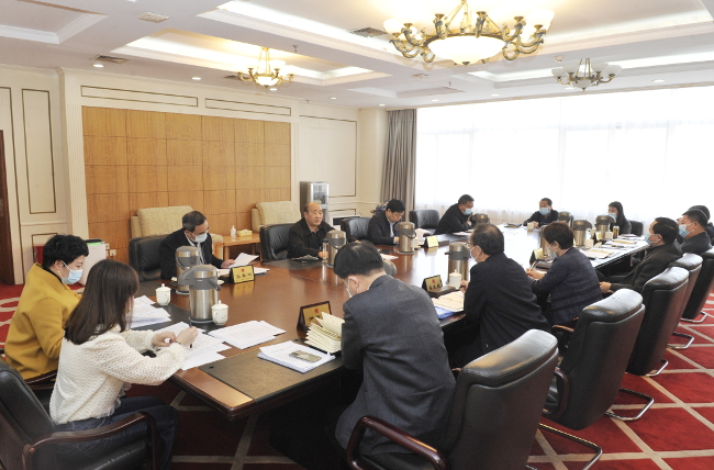 市人大常委会召开党组扩大会议以良好作风推动人大工作再创新局面
