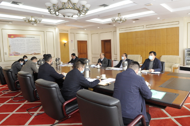 胡荃参加组织人事处党支部2021年度组织生活会