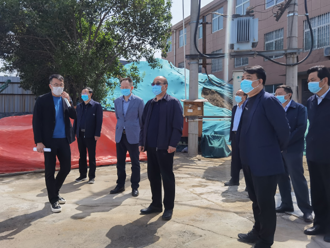 市人大常委会视察我市防汛工程