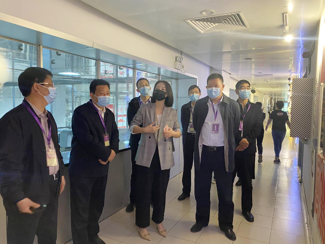 市人大常委会副主任蒿铁群到高新区调研