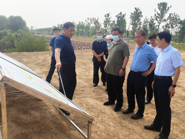 市人大常委会调研我市黄河防汛工作