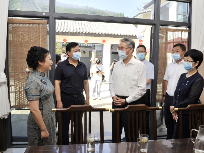省人大常委会副主任穆为民到新密市调研乡村振兴示范县建设情况