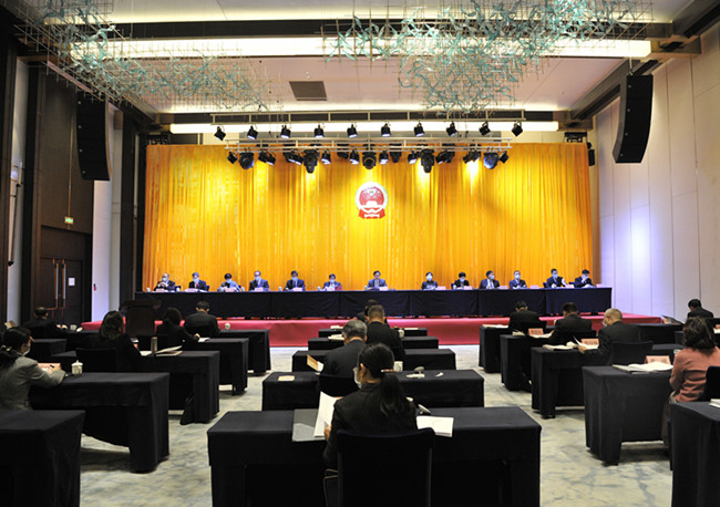 市十五届人大常委会举行第四十次会议
