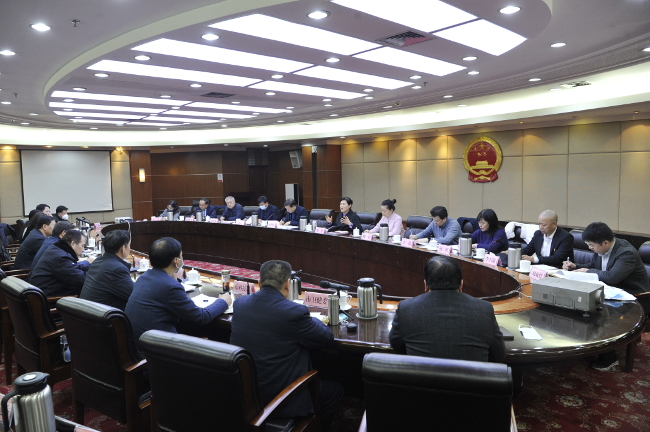 蔡红副主任出席教科文卫委对口联系部门工作座谈会暨专委会第一次会议