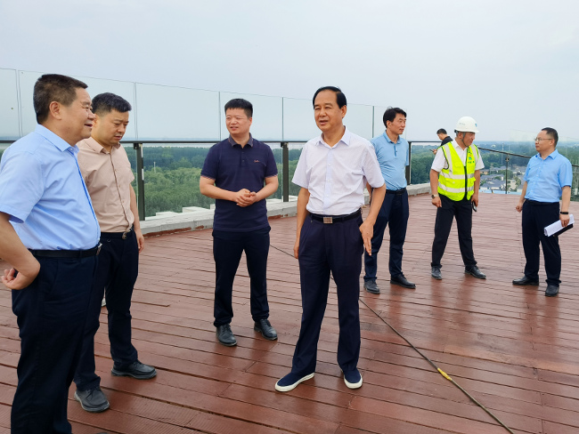 宋书杰副主任赴惠济区调研“三个一批”“保交楼”项目建设活动情况