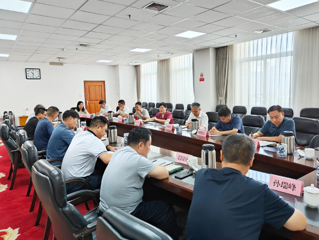蔡红副主任组织召开登封市铝产业重点企业座谈会
