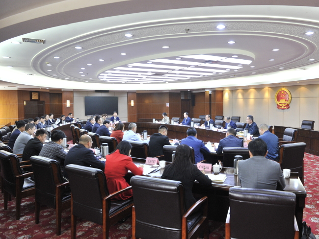 周亚民参加法检两院民营经济发展司法保障工作专题调研座谈会