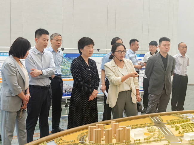 宋洁副主任赴郑东新区调研重大投资项目