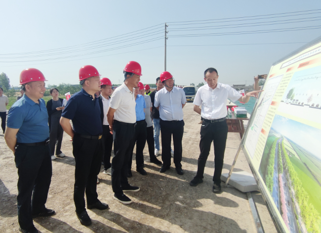 宋书杰副主任带队对2024年度我市交通重点项目建设情况进行调研
