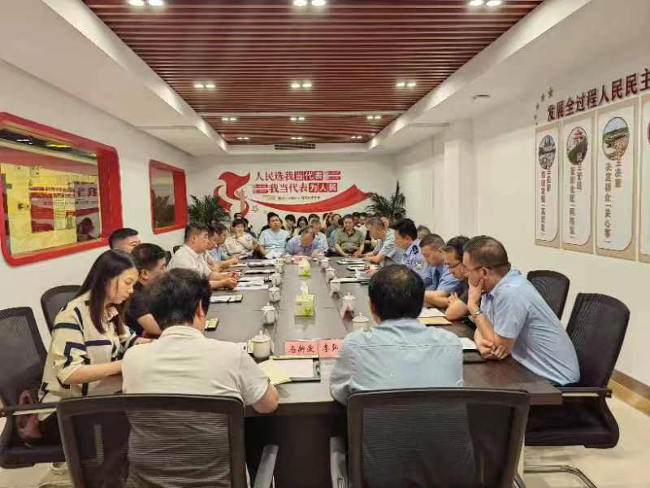 市人大常委会组织全市“三官一员”进站点工作观摩交流活动