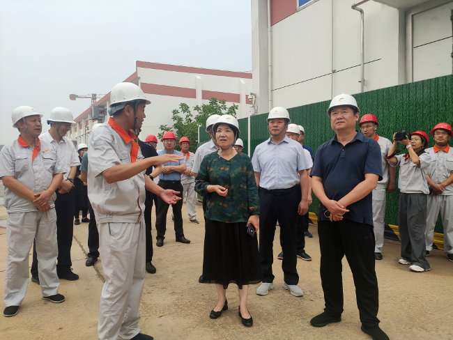 宋洁副主任带队调研我市粮食储备工作