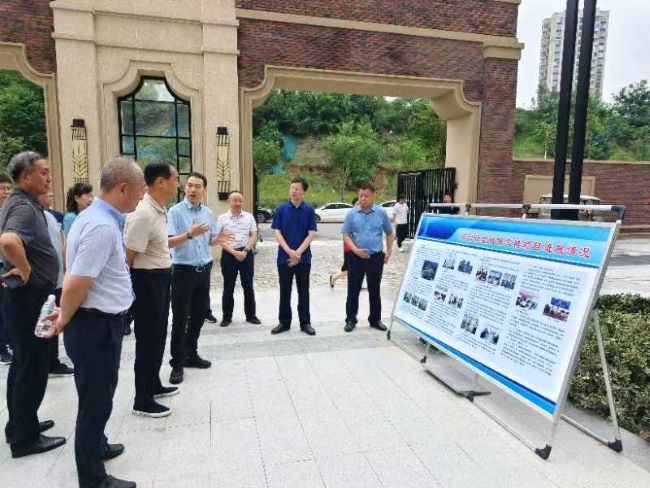宋书杰副主任带队对问题楼盘攻坚化解和“保交楼”工作开展调研