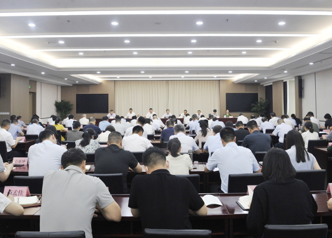 发扬钉钉子精神狠抓落实推动改革任务见行见效——市人大常委会机关传达学习省委市委全会精神