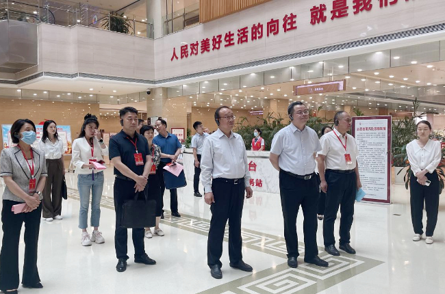 周亚民副主任带队调研我市整治群众身边不正之风和腐败问题工作