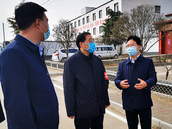 市人大常委会副主任法建强到荥阳市调研督导疫情防控工作